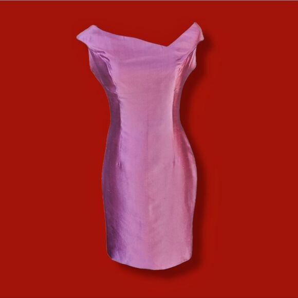 David Fielden asymetrical silk dress - Picture 11 of 17